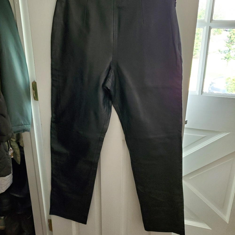 Leather pants